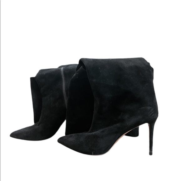 Alexander Vauthier black suede thigh high boots - Picture 2 of 4
